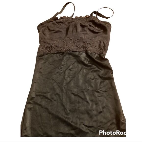 Flexees Black ShapeWear Bra/slip - Picture 1 of 10